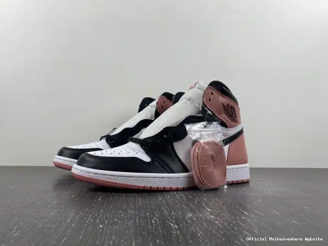 Official Maikesneakers Og Rust Retro Jordan Pink High 1 Nrg 861428-101 Air 0412